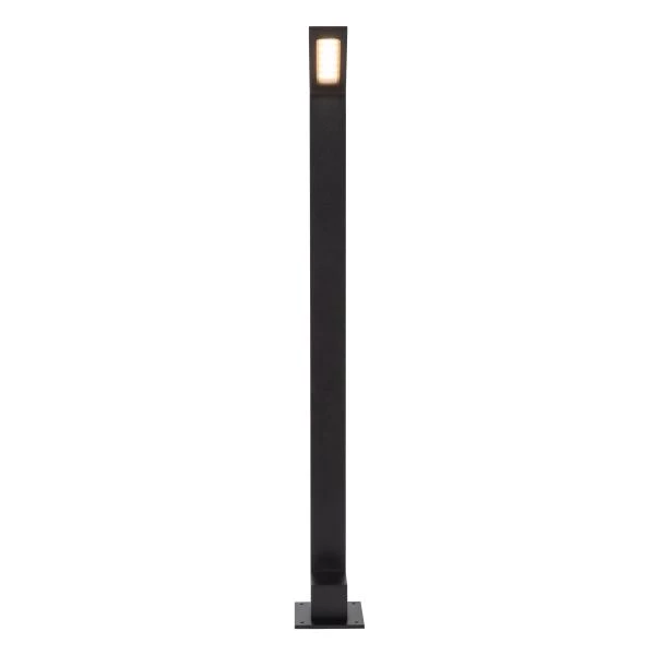 Lucide LAWFORD - Borne extérieur - LED - 1x6W 3000K - IP54 - Noir - détail 1